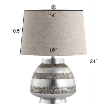 Ziggy 24" Resin LED Table Lamp - JONATHAN Y